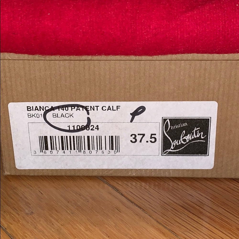 Christian Louboutin Bianca 140 Patent Calf shoes - Picture 2 of 5
